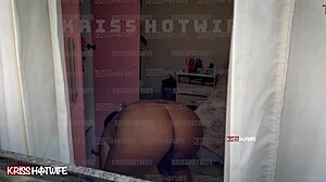 i got caught masturbating to my own fucking video