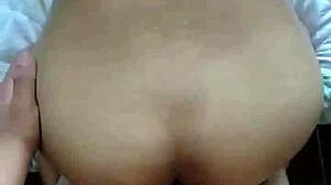 Moaning while getting fucked hard!