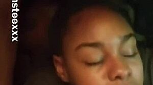 Snuck Upstairs For Blowjob And Monster Cock Quickie During Family Bbq