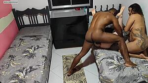 Eliane's Brunette Friend Teased and Fucked by Big Cock