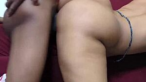 Big ass takes monster cock in deep doggystyle in dorm bedroom