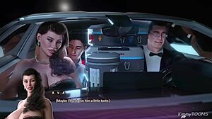 Yo, in Apocalust, I’m groping her huge breasts right next to her husband in the car!