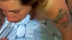 morning blowjob turns nasty!