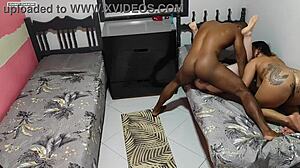 Eliane's Brunette Friend Teased and Fucked by Big Cock