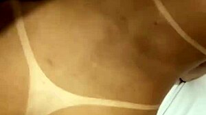 Nymph suffers on the endowed dick in amateur scene