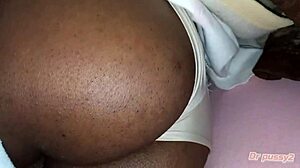 dr pussy2 - angolana half-sister gets fucked at midnight by huge white cock in hot pussy