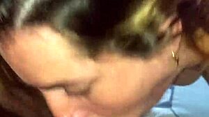 morning blowjob turns nasty!