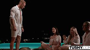 Tushy debut! Yoga babe craves tight ass filled with anal action! 🥵