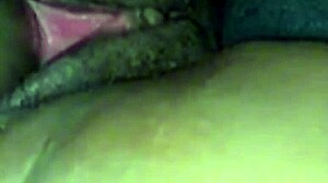 i watch this ebony babe play with her wet pussy using a big dildo and cum hard