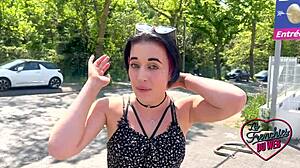 Leila 18ans MASTURBATES Before Getting FUCKED