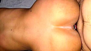 I feel the orgasm building as my amateur whore bends over for doggystyle buttplug anal fucking