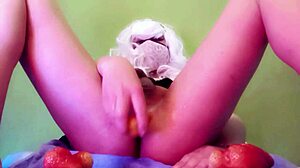 Maddy Diamond Fingering Her Ass