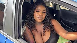 Big Ass Ebony Submissive Fucked Through Gloryhole Shorts Outdoor Huge Pussy