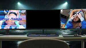 Dr. Tampa Conducts Intense Physical on Stefania Mafra at Tampa University