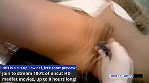 Dr. Tampa Conducts Intense Physical on Stefania Mafra at Tampa University