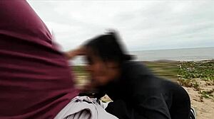 DIA DE ANAL NA PRAIA COM VOYER SAFADOS