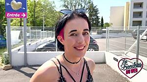 Leila 18ans MASTURBATES Before Getting FUCKED