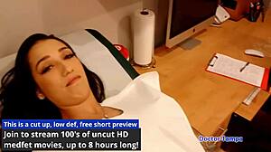 Dr. Tampa Conducts Intense Physical on Stefania Mafra at Tampa University