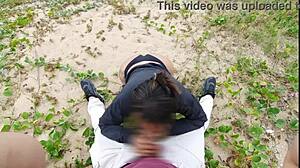 DIA DE ANAL NA PRAIA COM VOYER SAFADOS