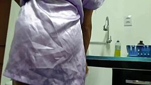 I got up and made coffee in the kitchen feeling happy