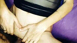 Rough Muff Diving On Milf's Pussy In Homemade Sex?