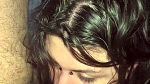 Hey Lilith and Ayden, wanna give an amateur blowjob close-up?