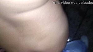 Bathroom romp with curvy tution student in steamy roleplay