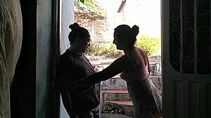 Delivery Guy Gets Pussy Oral Compensation