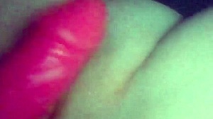 tight amateur teen plays with dildo toys in pussy