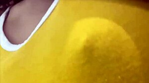 petite babe masturbates with big cock in tight pussy