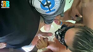 Latina Wife Endures Gangbang Double Penetration