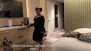 Guest loves a tall dreadhead with a big black cock 😍