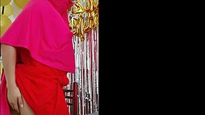 Submissive Mature Woman Hides Face