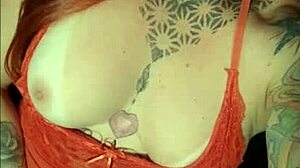 Redhead Teases With Her Big Ass And Clit In The Shower!