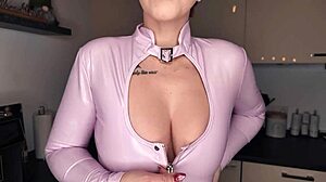 my hottest video with pierced nipples and latex is finally live.