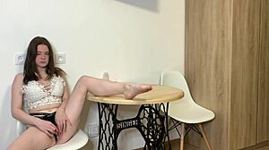 Feeling the intense pleasure as I experiment with this sexy dildo, reaching orgasm slowly