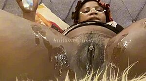 Anita feels so wet after passionate sex with a stranger outdoors.