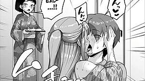 Big breasted mother and daughter take care of horny guy in this latina russian fantasy