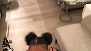 Guest loves a tall dreadhead with a big black cock 😍