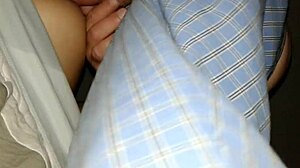 Lena the MILF squirts hard while eating pussy with Hitachi penetration in POV.