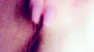 tight amateur teen plays with dildo toys in pussy