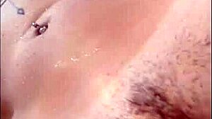 Redhead Teases With Her Big Ass And Clit In The Shower!