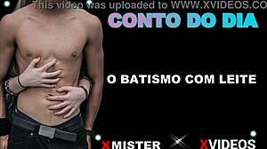 o batismo com leite envolve amadores brasileiros eroticos