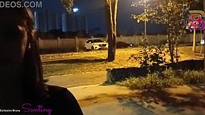 She Argued with Her Husband and Decided to Meet a Friend in the Square for a Chat