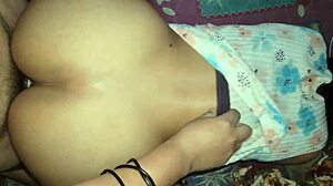 enjoying a curvy latina doggystyle while keeping quiet with guests around