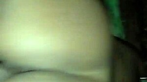 i rode my ebony wife's big ass on the cock at home