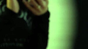 Stepsister hides in bathroom for orgasm! Caught spying through keyhole!