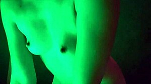 Petite Naked Girl Shows Ass And Tits In Hot Tub.