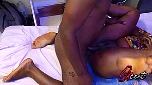 nigerian wife takes big cock deep