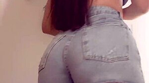 Latina Brunette Couple Shares Intimate Moments In Pool And Dressing Room